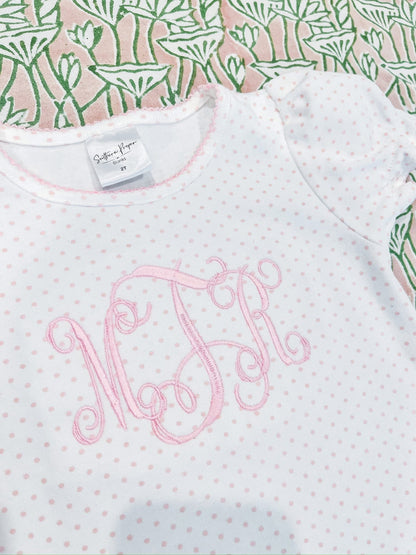 PREORDER - Bitty dot dress (ships end of Aug.)