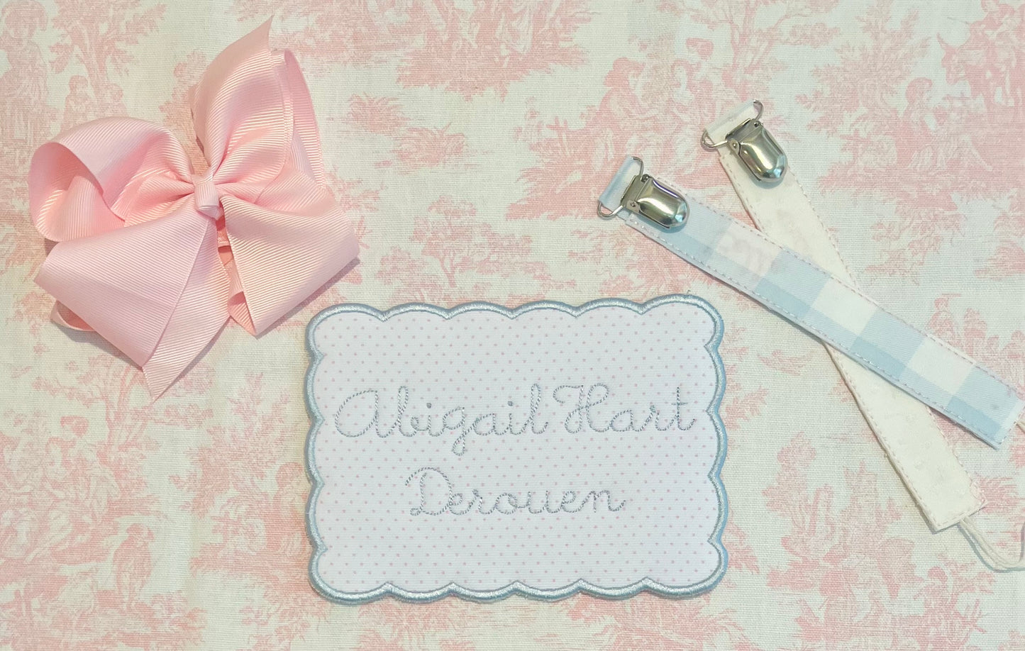 Child name plaque