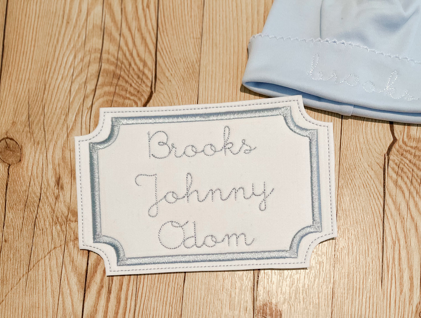 Child name plaque