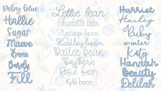 Blue pastel colorblock bubble
