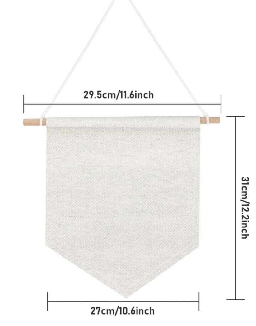 Hospital banner (floral/bow crest)
