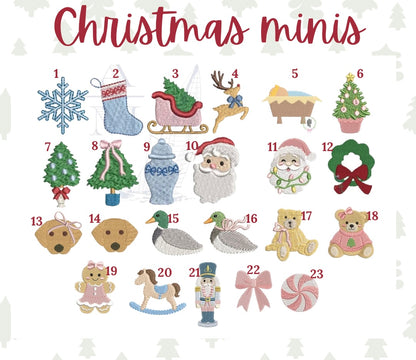 My first Christmas bibs